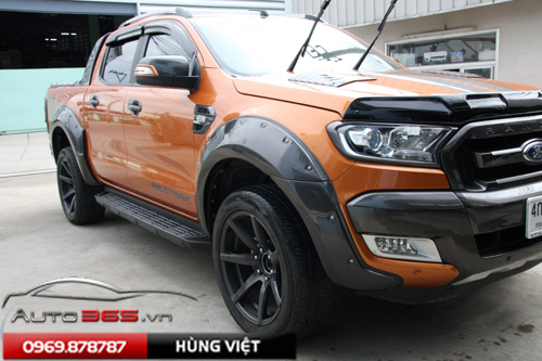 Vè che mưa Ford Ranger - Tiện lợi ngày mưa